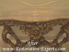 Antique Marble Restoration, Antigue Marble Repair, Antique Marble Polishing, , Baltimore, Maryland,Washington  DC, Virginia  After  # AMR  2