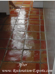 Marble Cleaning, Baltimore, Maryland,Washington  DC, Virginia  Terra Cotta  After #  MC  1