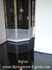 Marble Restoration Before & After, Baltimore, Maryland,Washington  DC, Virginia  Before # BA 4