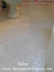Marble Restoration Before & After,  Baltimore, Maryland,Washington  DC, Virginia  Before # BA 3
