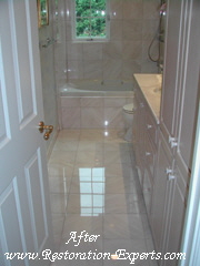 Marble Restoration Before & After, Baltimore, Maryland,Washington  DC, Virginia  After # BA 5